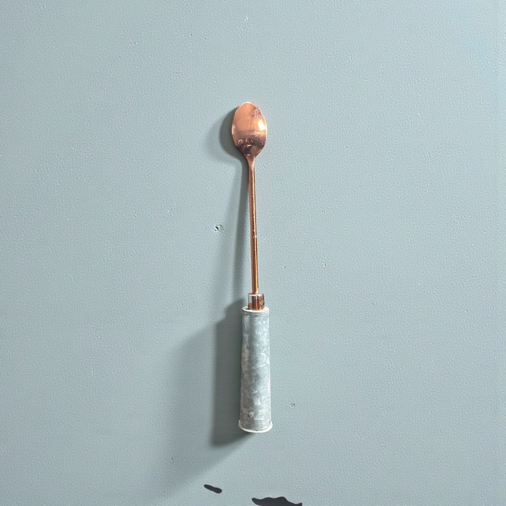 Copper Tasting Spoon with Heavy Weighted‎ Handle - Picture 2 of 5